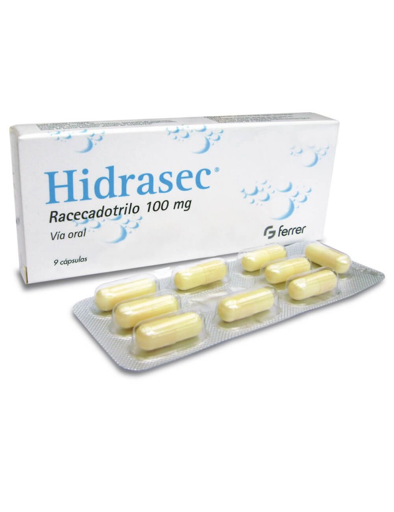 Hidrasec 100mg 9 Cap. RACECADOTRILO 
