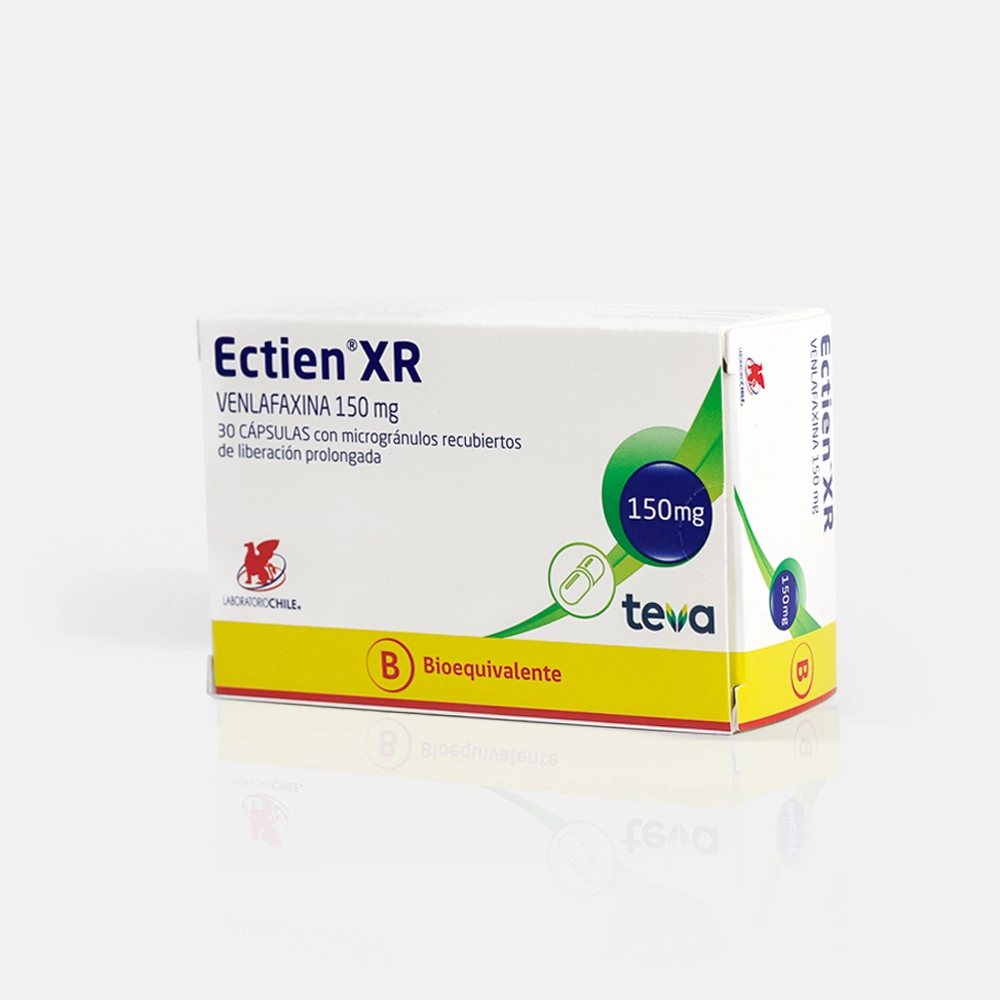 Ectien XR 150mg 30 Cap. VENLAFAXINA 