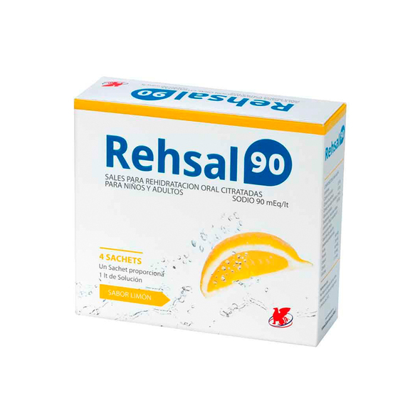 Rehsal 90 3,5g/1,5g/2,94g 4 Sobres 