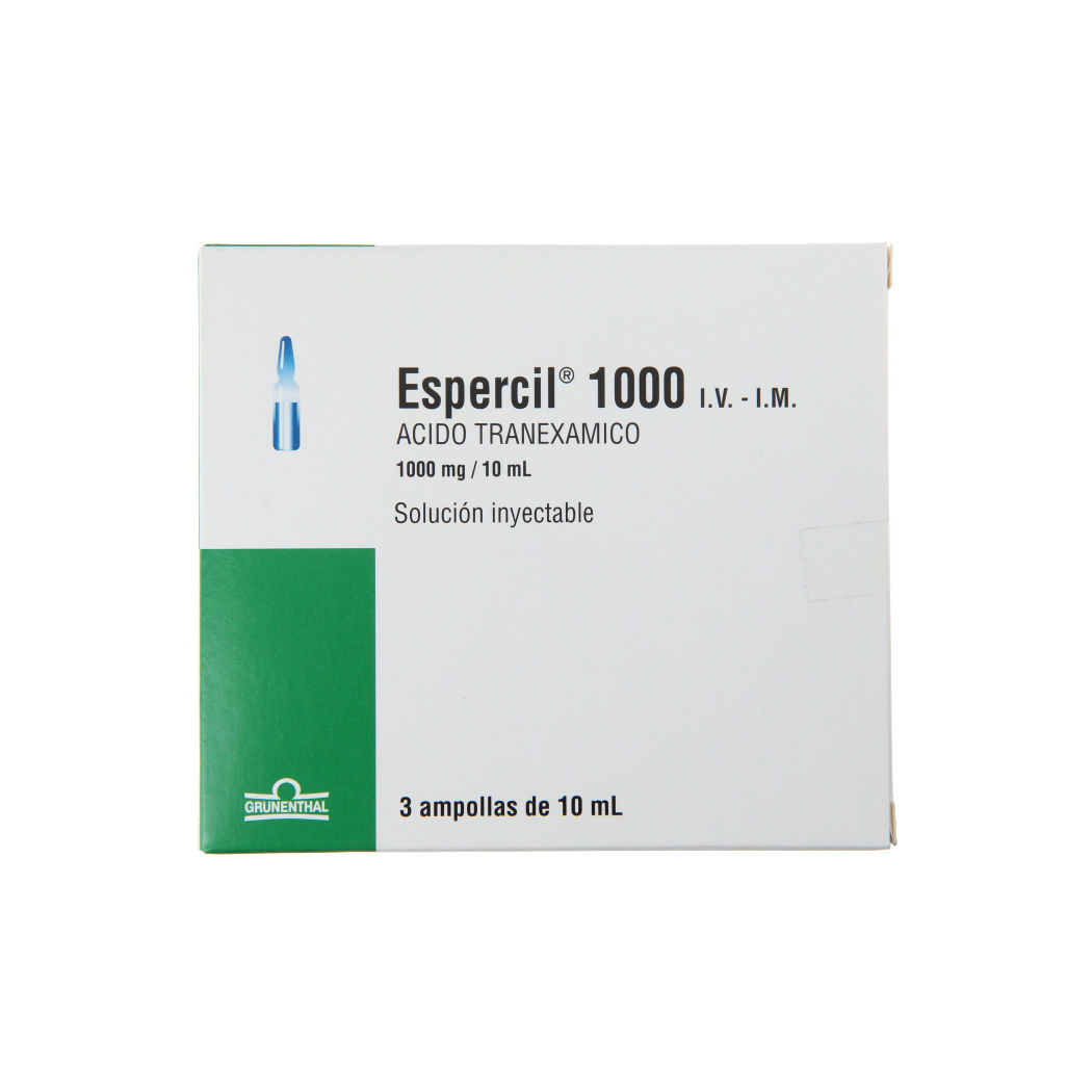 Espercil 1g 30 Amp. ACIDO TRANEXAMICO 