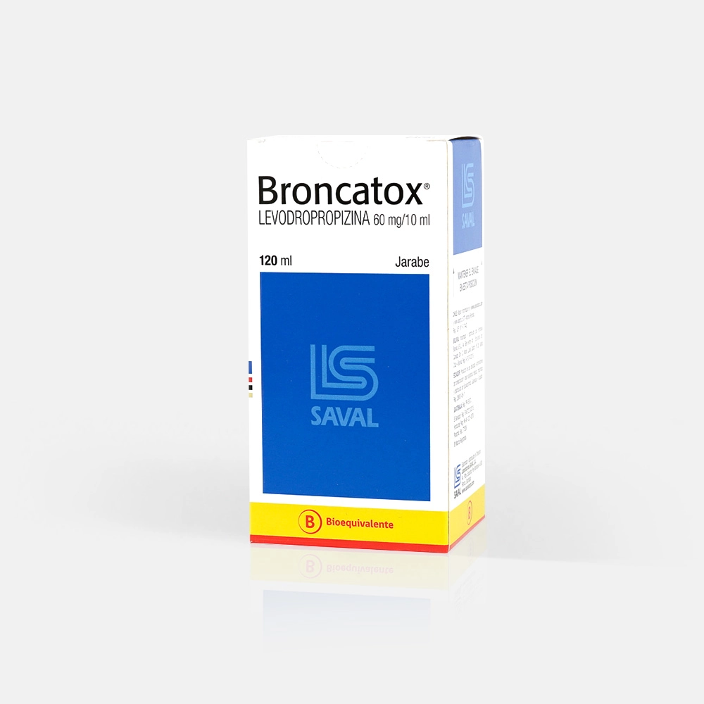 Broncatox 60mg/10ml 120ml Jbe. LEVODROPROPIZINA 