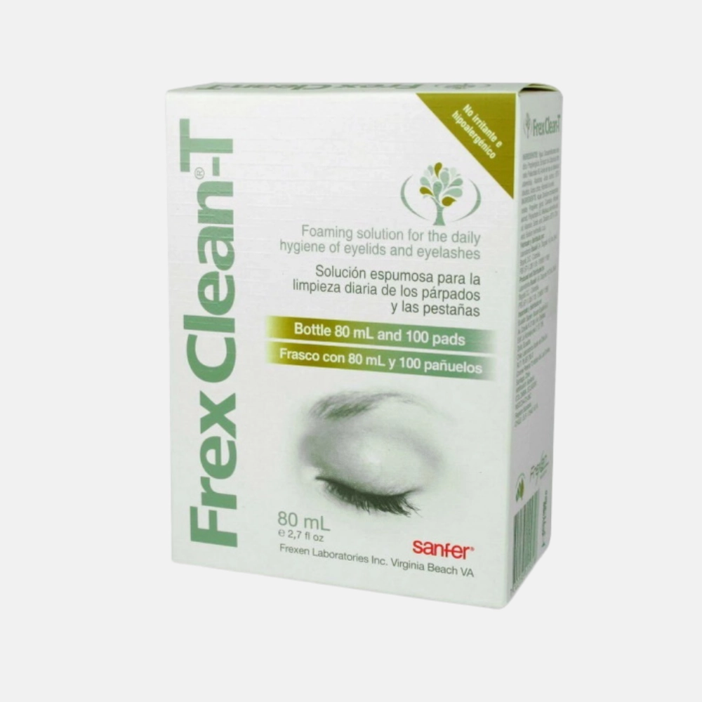 Frex Clean T Solución Espumosa 80ML + 100 Pañuelos