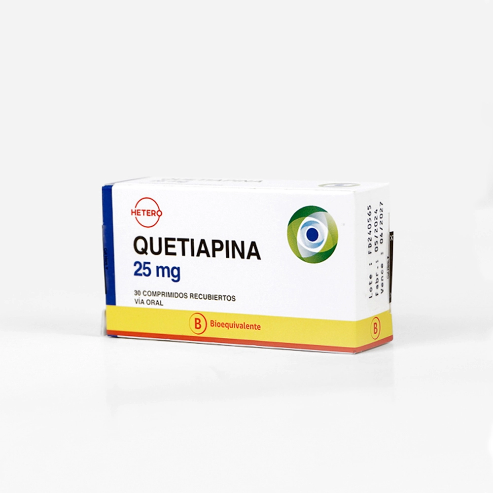 Quetiapina 25mg 30 Comp.Rec. QUETIAPINA 