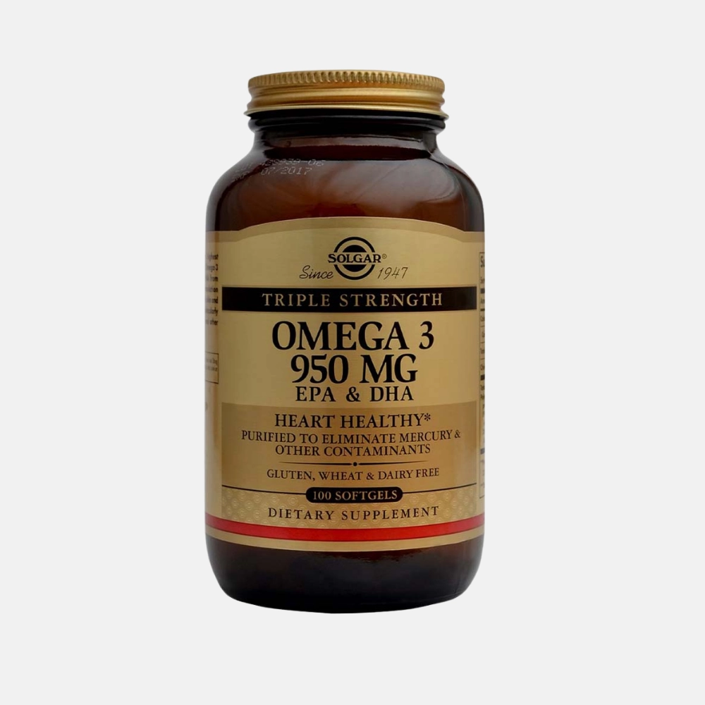 Solgar Triple Strength Omega 3 950 mg 100 Cap. Bl. OMEGA 3