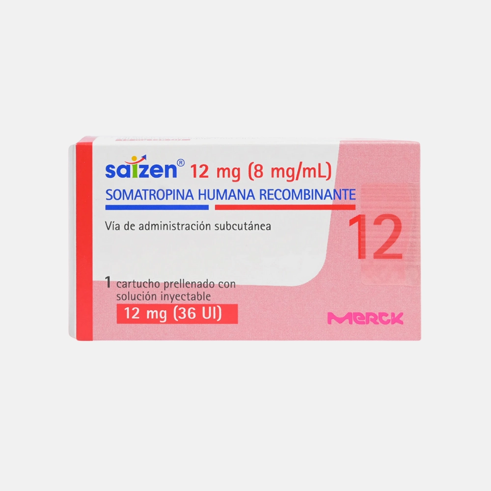 Saizen 12mg 1 Jp. SOMATROPINA 