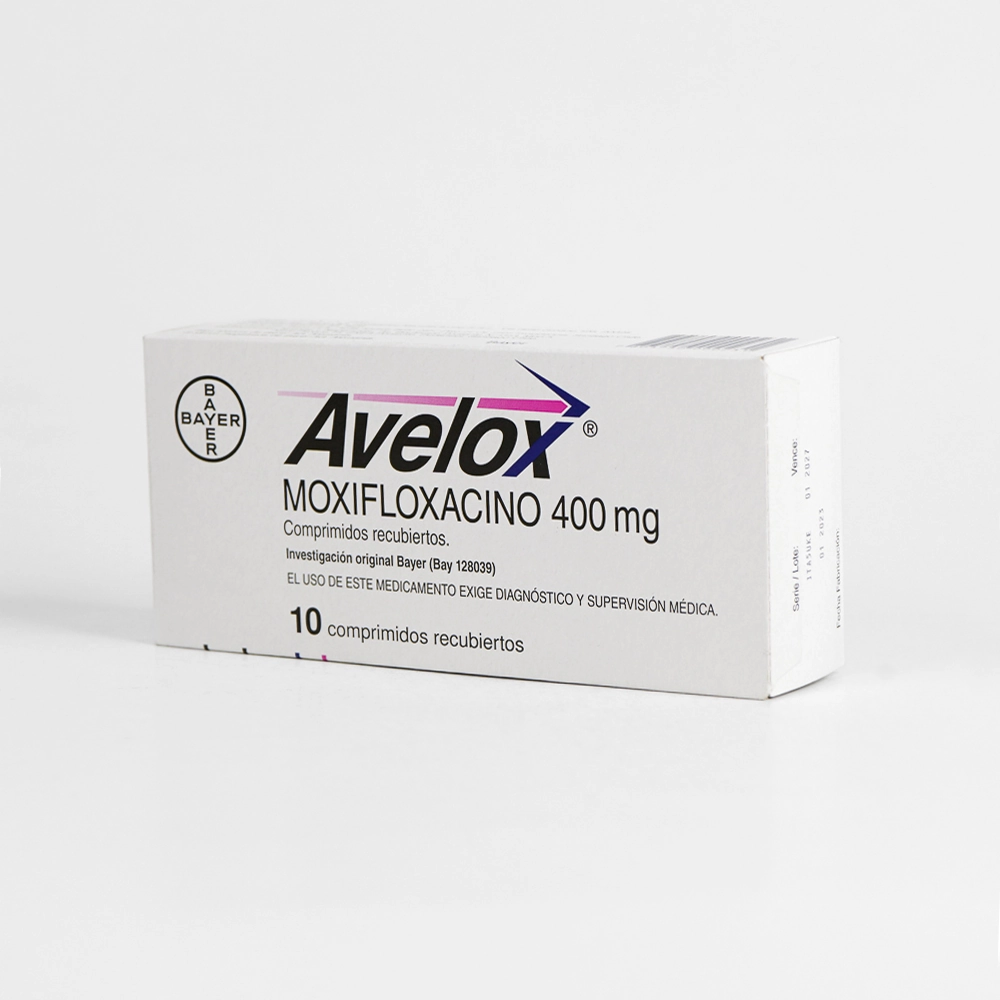 Avelox 400mg 10 Comp.Rec. MOXIFLOXACINO 