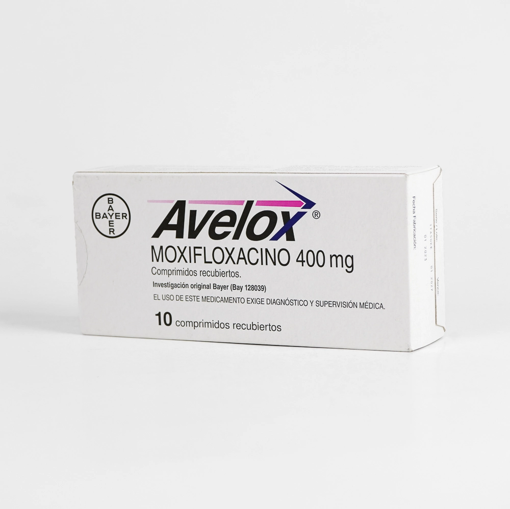 Avelox 400mg 10 Comp.Rec. MOXIFLOXACINO 