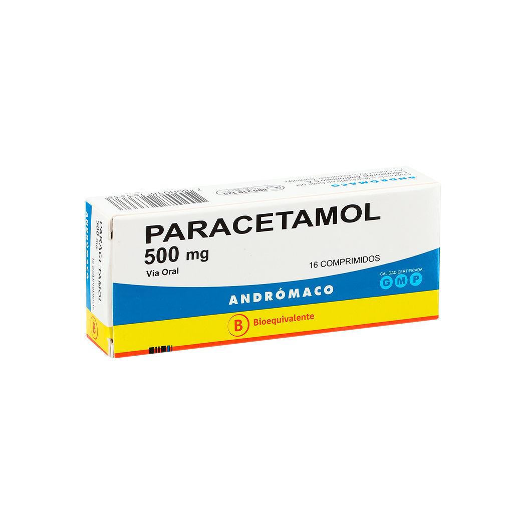 Paracetamol 500mg 16 Comp. PARACETAMOL 