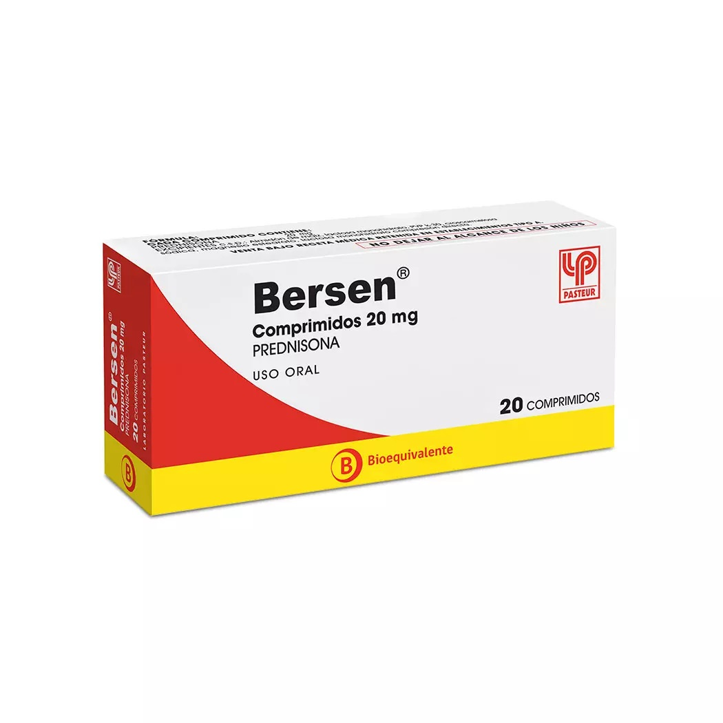Bersen 20mg 20 Comp. PREDNISONA 