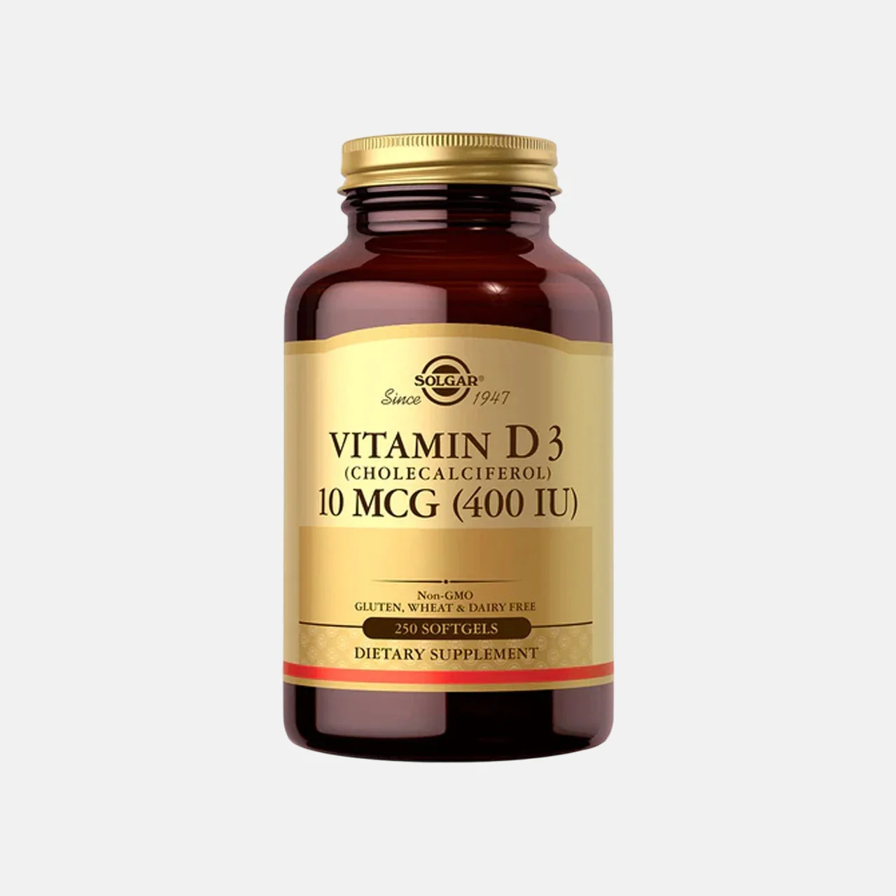 Solgar Vitamina D3 400 UI 10 mcg 250 Cap.Bl.   