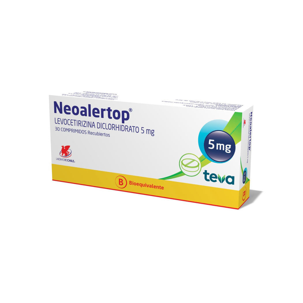 Neo Alertop 5mg 30 Comp.Rec. LEVOCETIRIZINA 