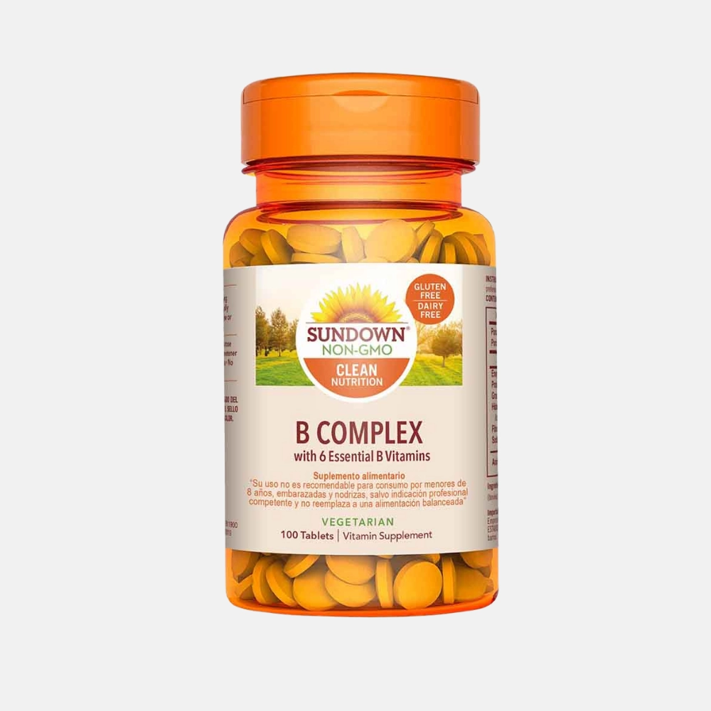 Sundown B-Complex 100% 100 Tab. 