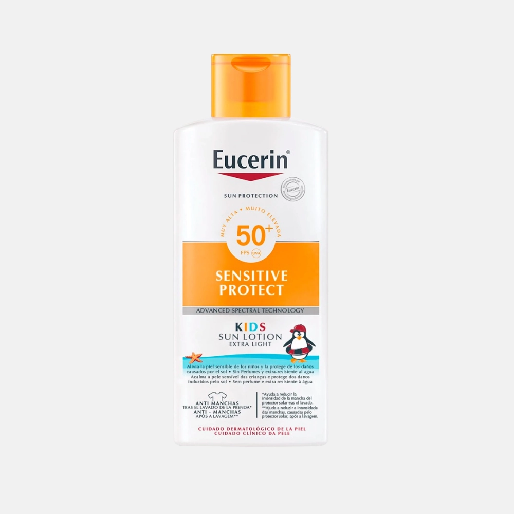 Eucerin Bloqueador Sun Kids Sensitive Protect Loción 400ml
