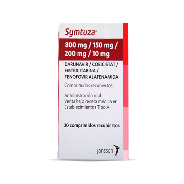 Symtuza 800mg/150mg/200mg 30 Comp.Rec. DARUNAVIR