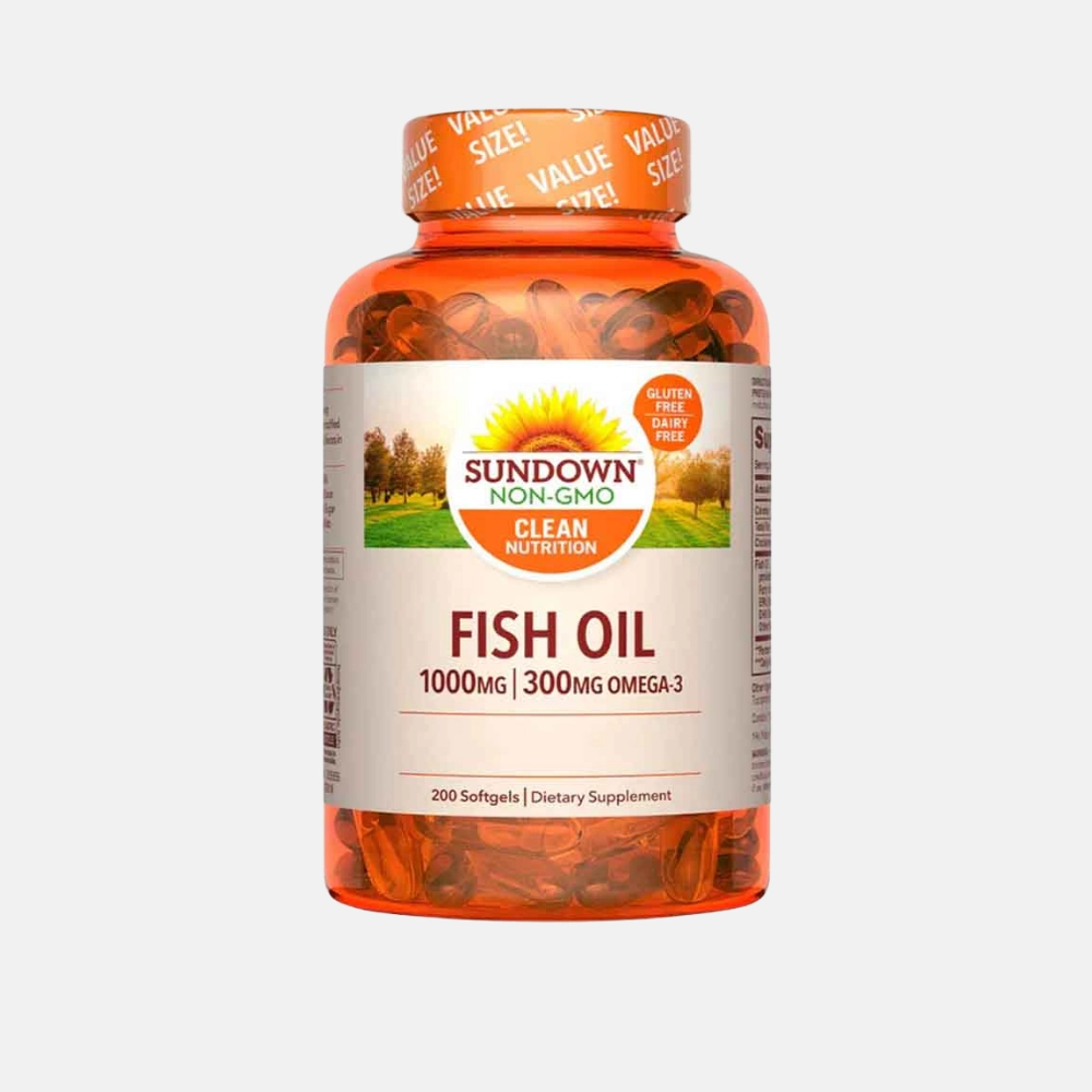 Sundown Aceite de Pescado 1000 mg 200 Cap. Bl. 