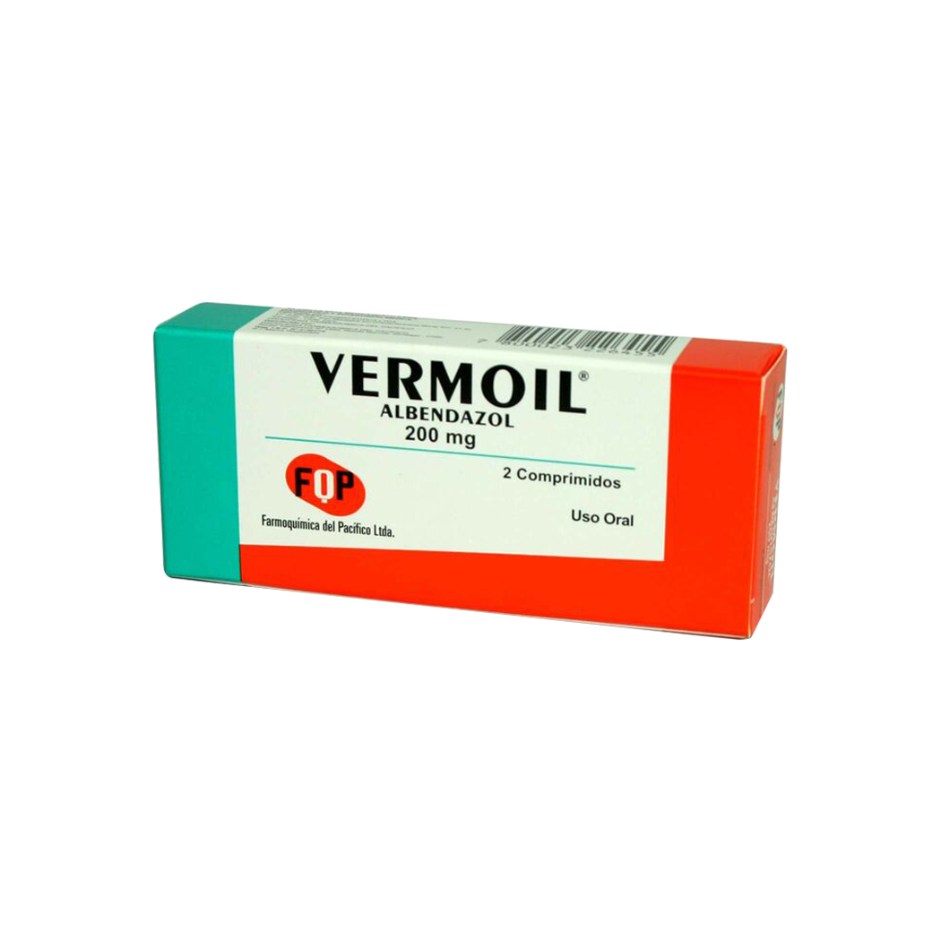 Vermoil 200mg 2 Comp. ALBENDAZOL 