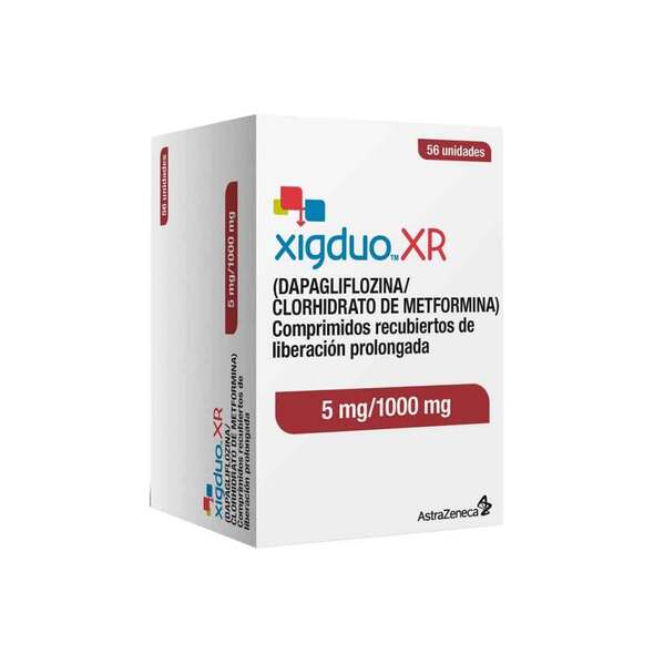 Xigduo XR 5/1000 56 Comp.Lp. DAPAGLIFLOZINA
